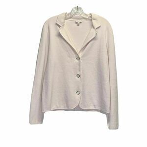 Talbots Women’s pink Knit Button Front Collared Sweater Cardigan Meadow sz 5